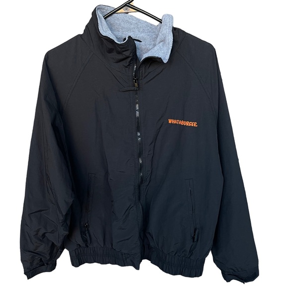Whataburger Jackets & Coats Whataburger Black Fleece Lined Full Zip